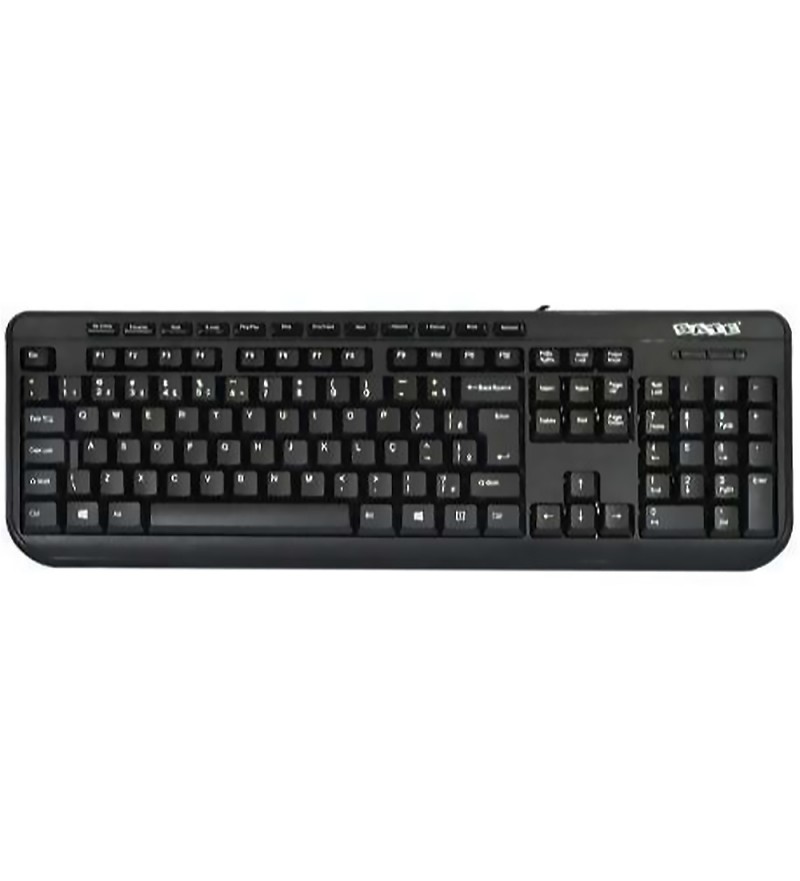 Teclado Satellite AK-833 Multimedia USB Portugués - Negro