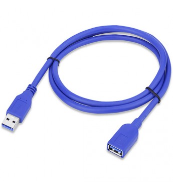 Cable de Extensión USB Macho a Hembra 3.0/3M - Azul