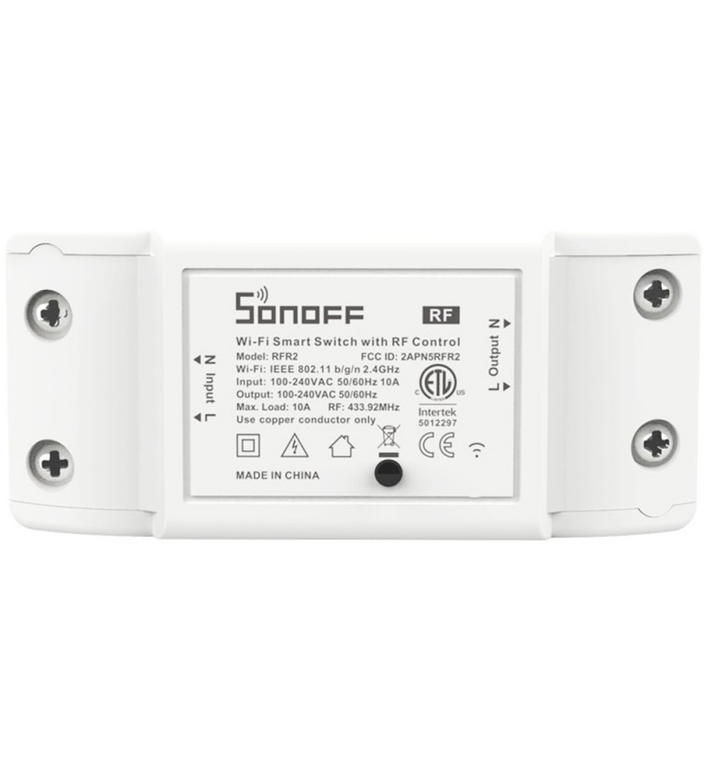 Interruptor Inalámbrico Smart Sonoff DIY RFR2 M0802010002 Wi-Fi/2200W - Blanco