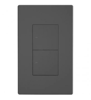 Interruptor de Pared Inteligente Smart Sonoff SwitchMan M5-2C-120 Wi-Fi/Bluetooth/2 Botones - Dim Gray