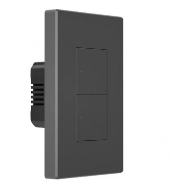 Interruptor de Pared Inteligente Smart Sonoff SwitchMan M5-2C-120 Wi-Fi/Bluetooth/2 Botones - Dim Gray