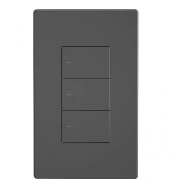 Interruptor de Pared Inteligente Smart Sonoff SwitchMan M5-3C-120 Wi-Fi/Bluetooth/3 Botones - Dim Gray