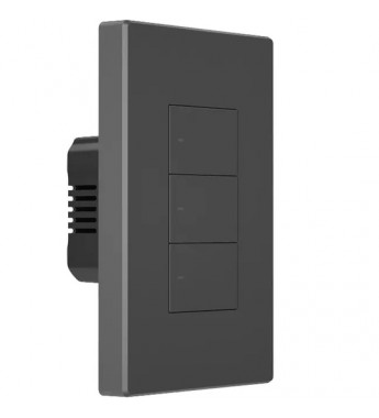 Interruptor de Pared Inteligente Smart Sonoff SwitchMan M5-3C-120 Wi-Fi/Bluetooth/3 Botones - Dim Gray