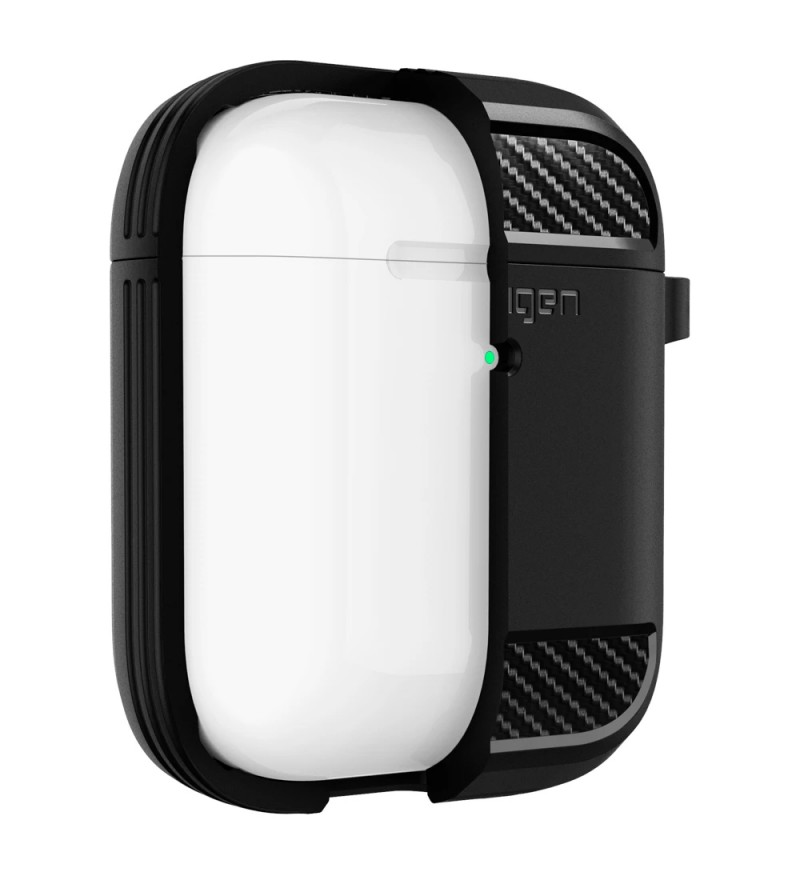 Funda Spigen para AirPods 2nd/1st Gen Rugged Armor ASD01117 