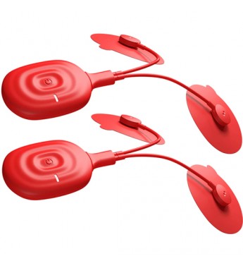 Electroestimulador Therabody PowerDot 2.0 DUO Bluetooth - Rojo