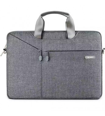 Maletín para Notebook Wiwu City Commuter Bag Lite de hasta 15.6" - Gris