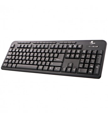 Teclado X-Tech XTK-130 USB/Español - Negro