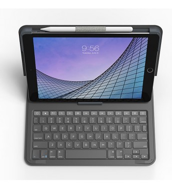 Teclado y Funda para iPad de 10.5"/10.2" ZAGG Messenger Folio 2 ZKB102PMN53 - Negro 